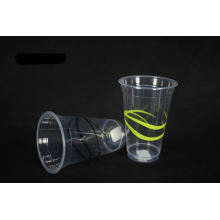 420ml Disposable Ribbon Plastic Cup